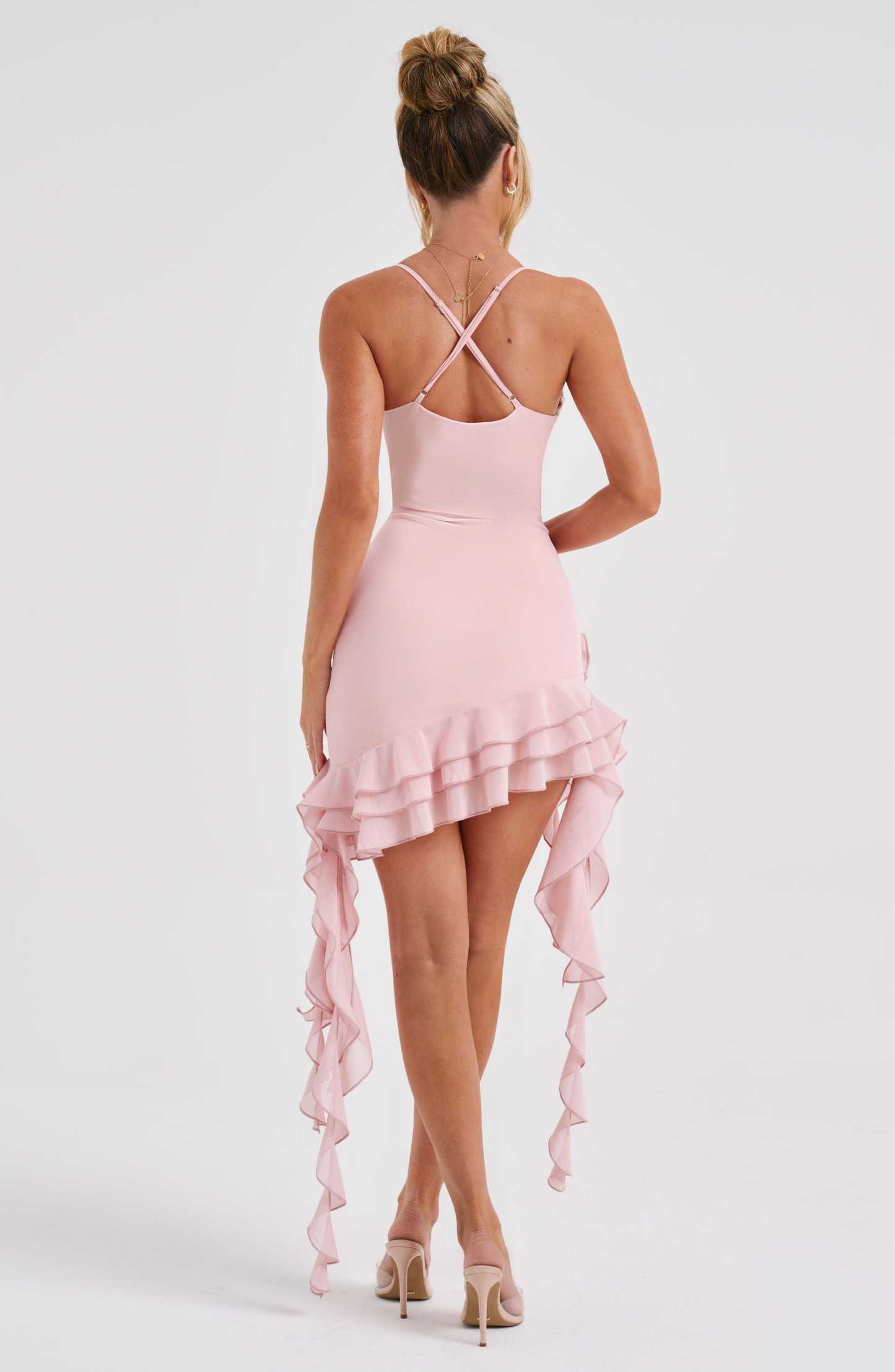 Lilabelle Mini Dress - Blush-My Top Dress.All Rights Reserved