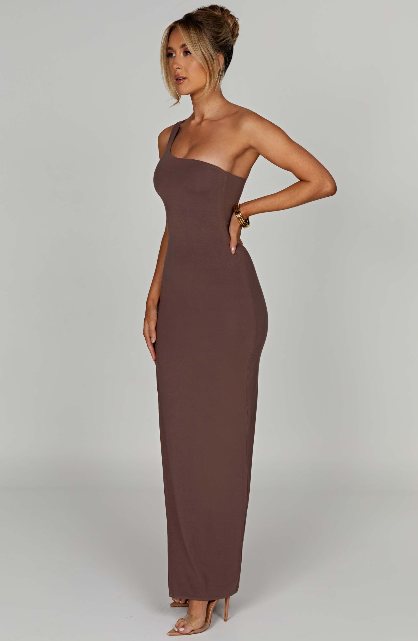 London Maxi Dress - Chocolate-My Top Dress.All Rights Reserved