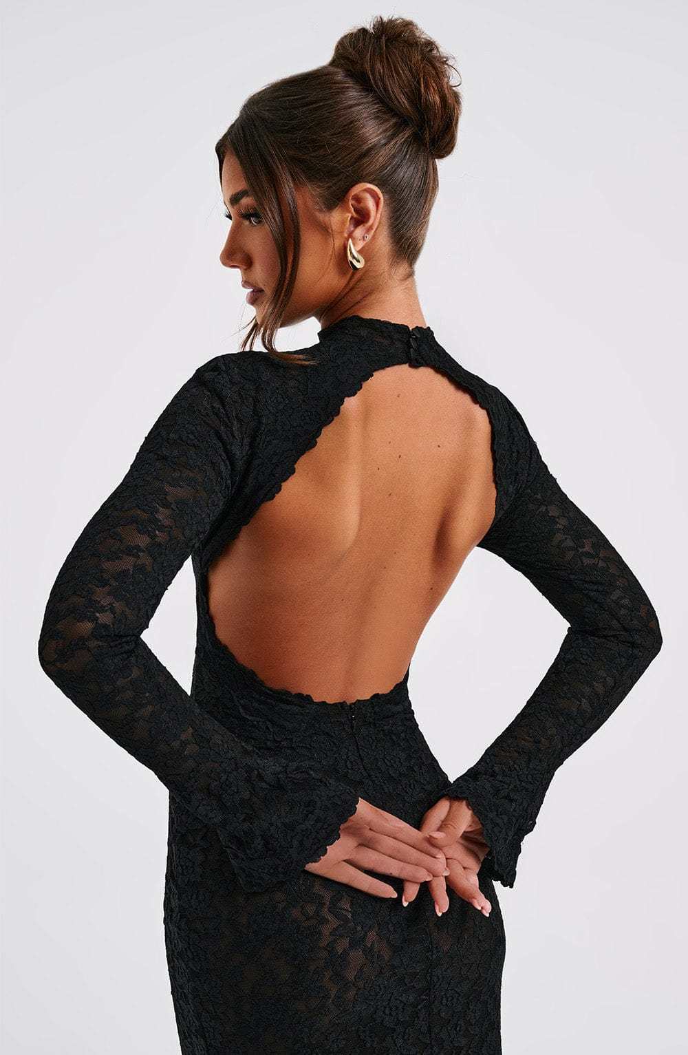 Lourdes Maxi Dress - Black-My Top Dress.All Rights Reserved