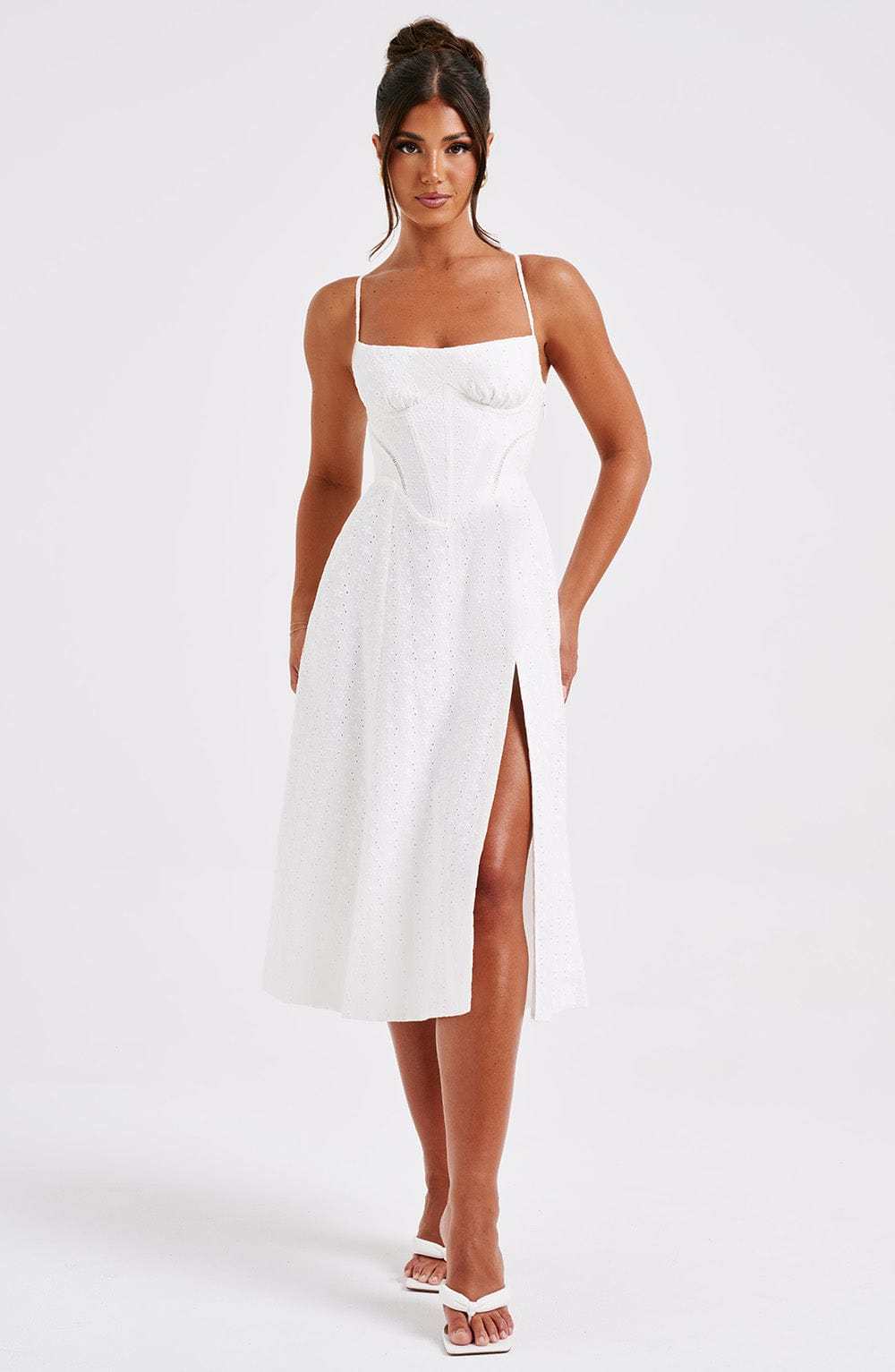 Luanna Midi Dress - Ivory-My Top Dress.All Rights Reserved