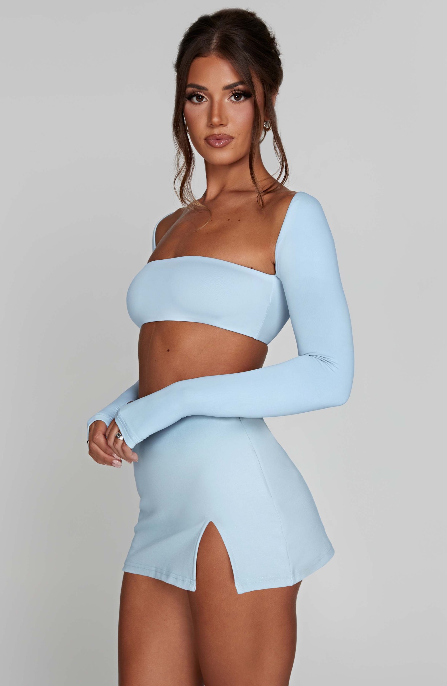 Zima Skort - Baby Blue-My Top Dress.All Rights Reserved