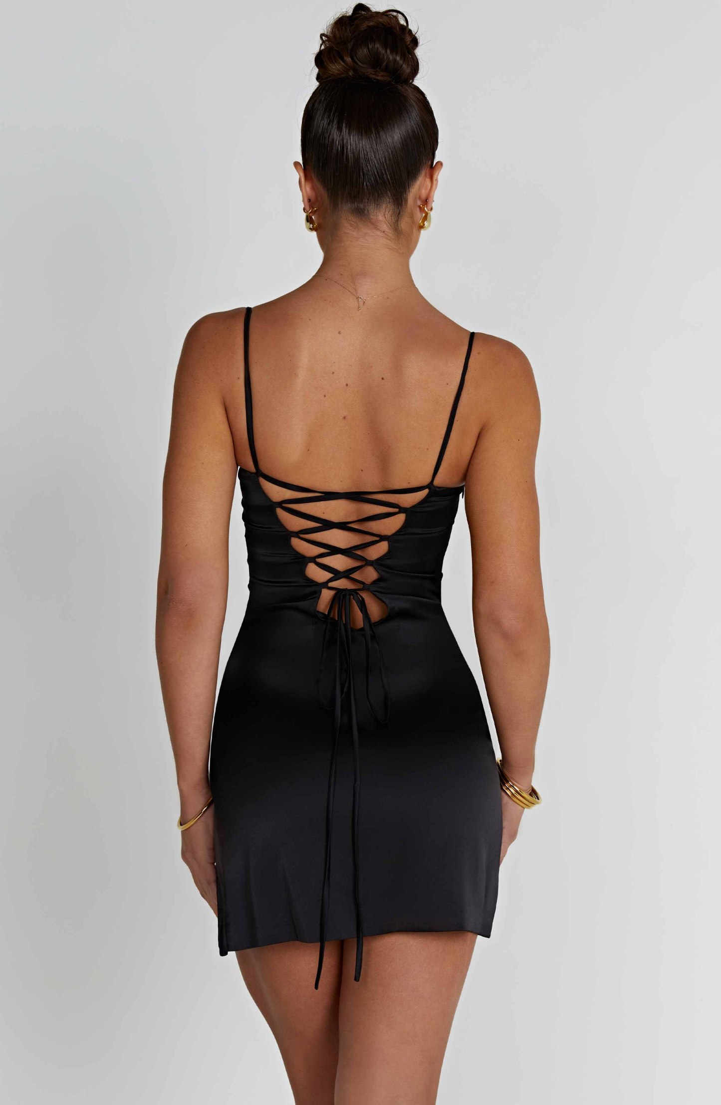 Mabel Mini Dress - Black-My Top Dress.All Rights Reserved