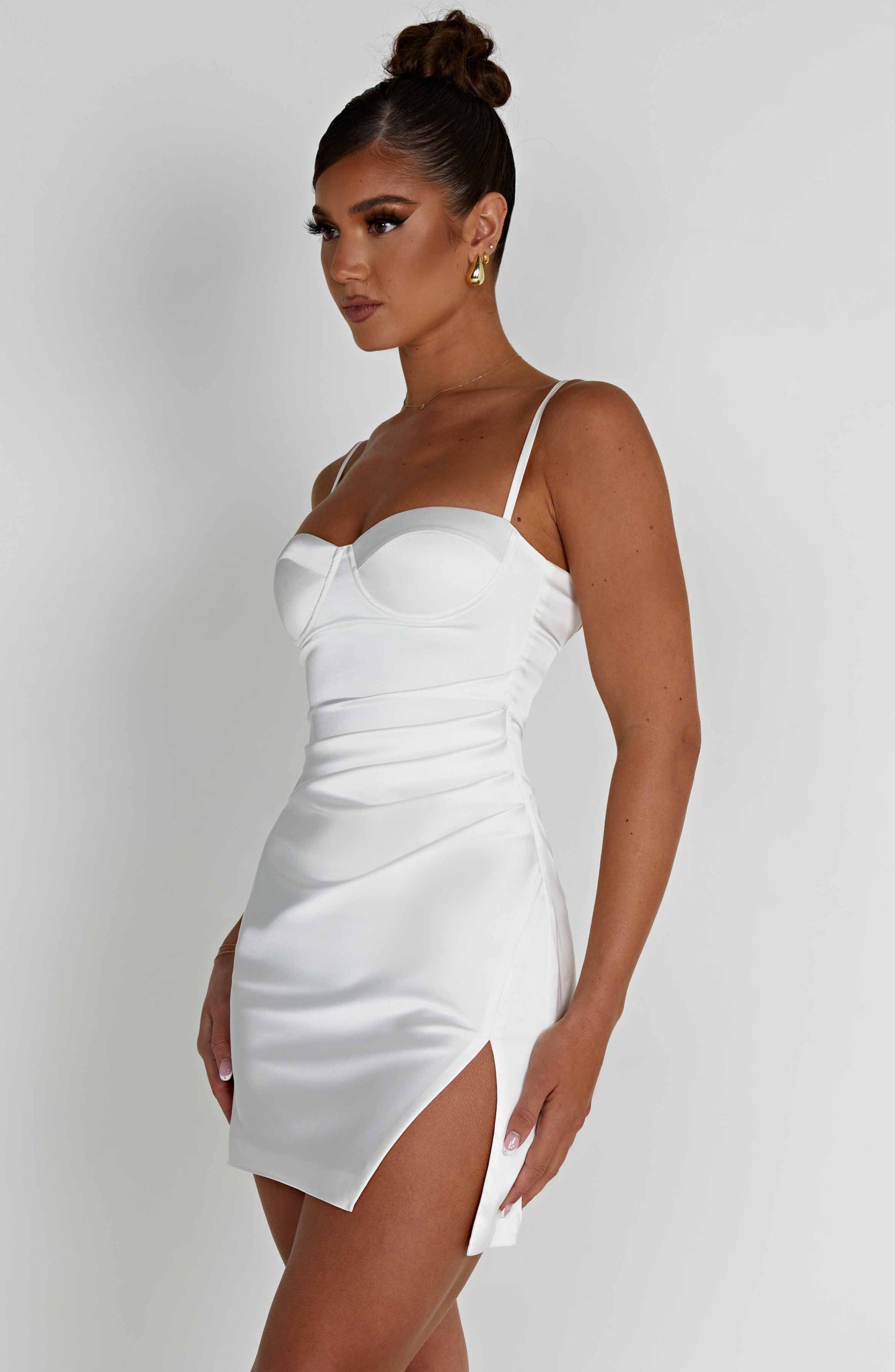 Mabel Mini Dress - Ivory-My Top Dress.All Rights Reserved