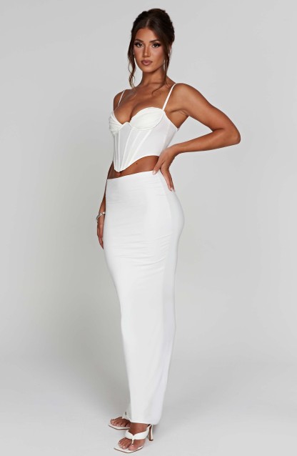 Maddie Corset - White-My Top Dress.All Rights Reserved