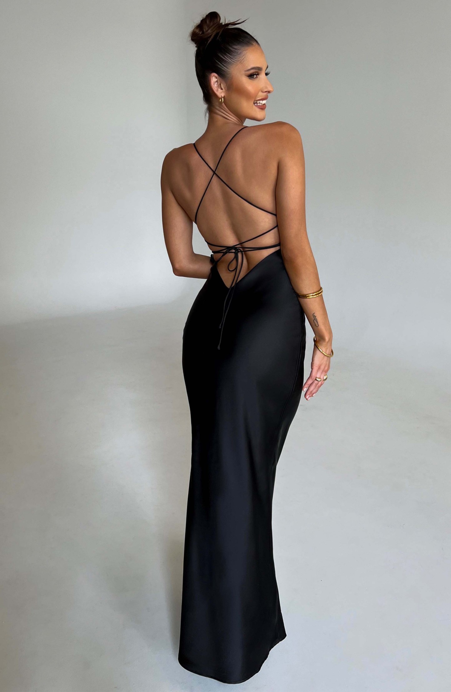Malika Maxi Dress - Black-My Top Dress.All Rights Reserved