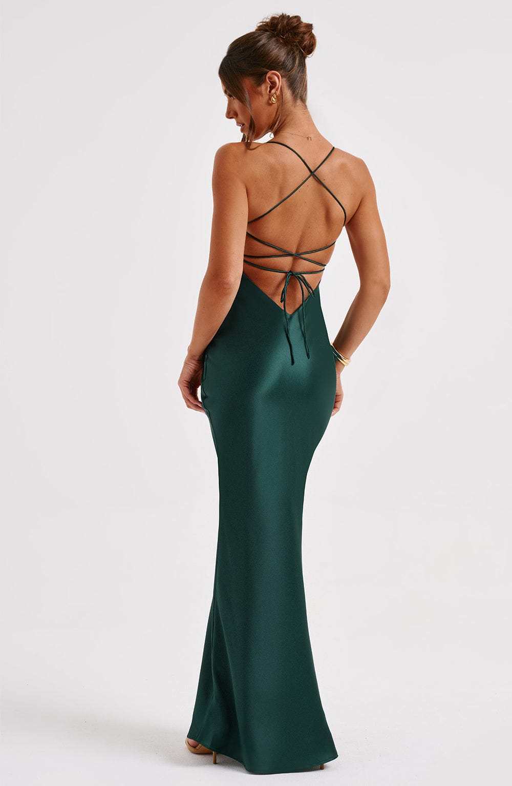 Malika Maxi Dress - Emerald-My Top Dress.All Rights Reserved