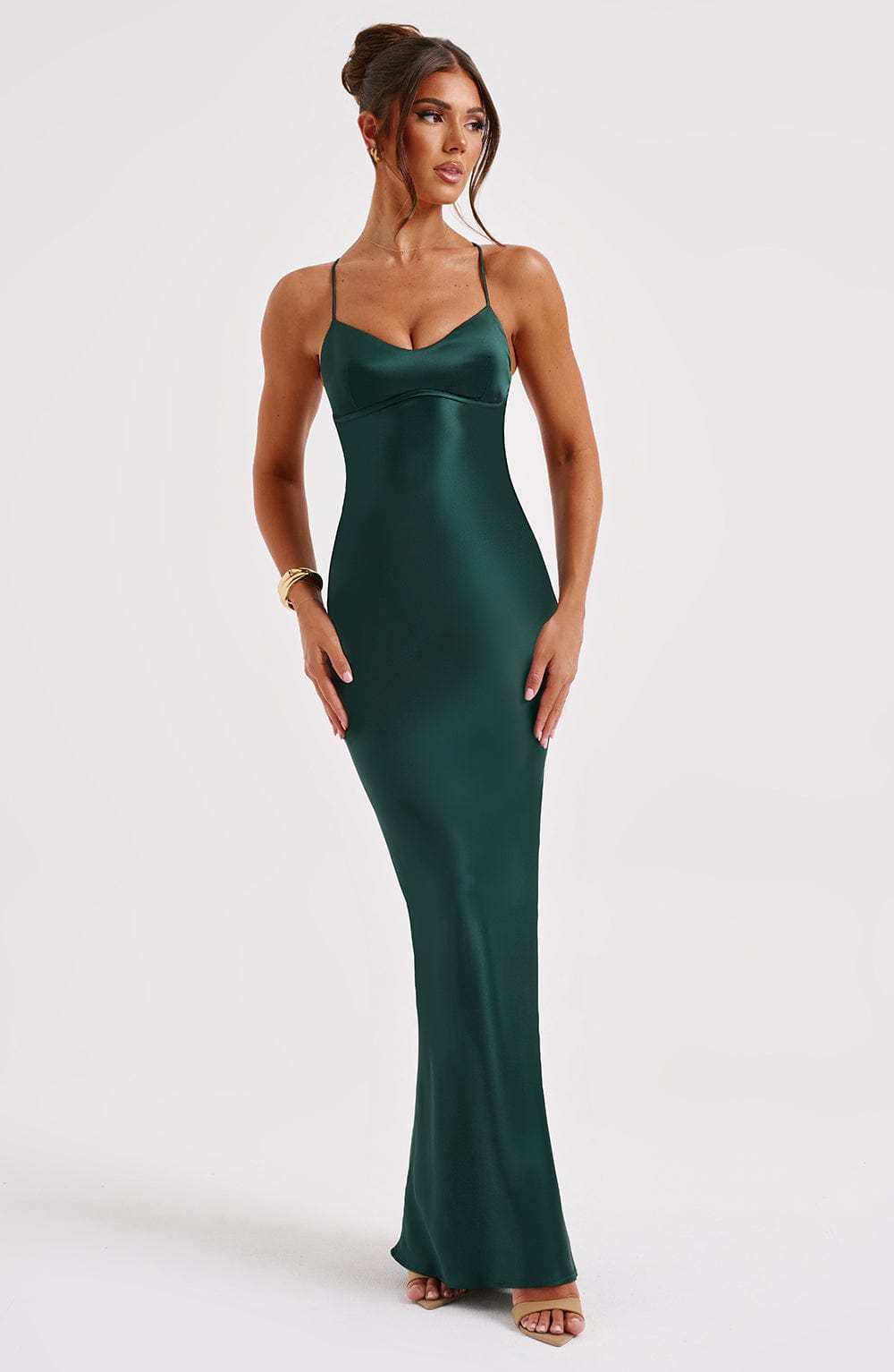 Malika Maxi Dress - Emerald-My Top Dress.All Rights Reserved