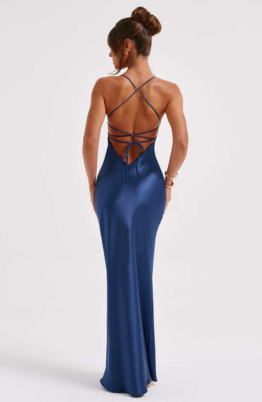 Malika Maxi Dress - Navy-My Top Dress.All Rights Reserved