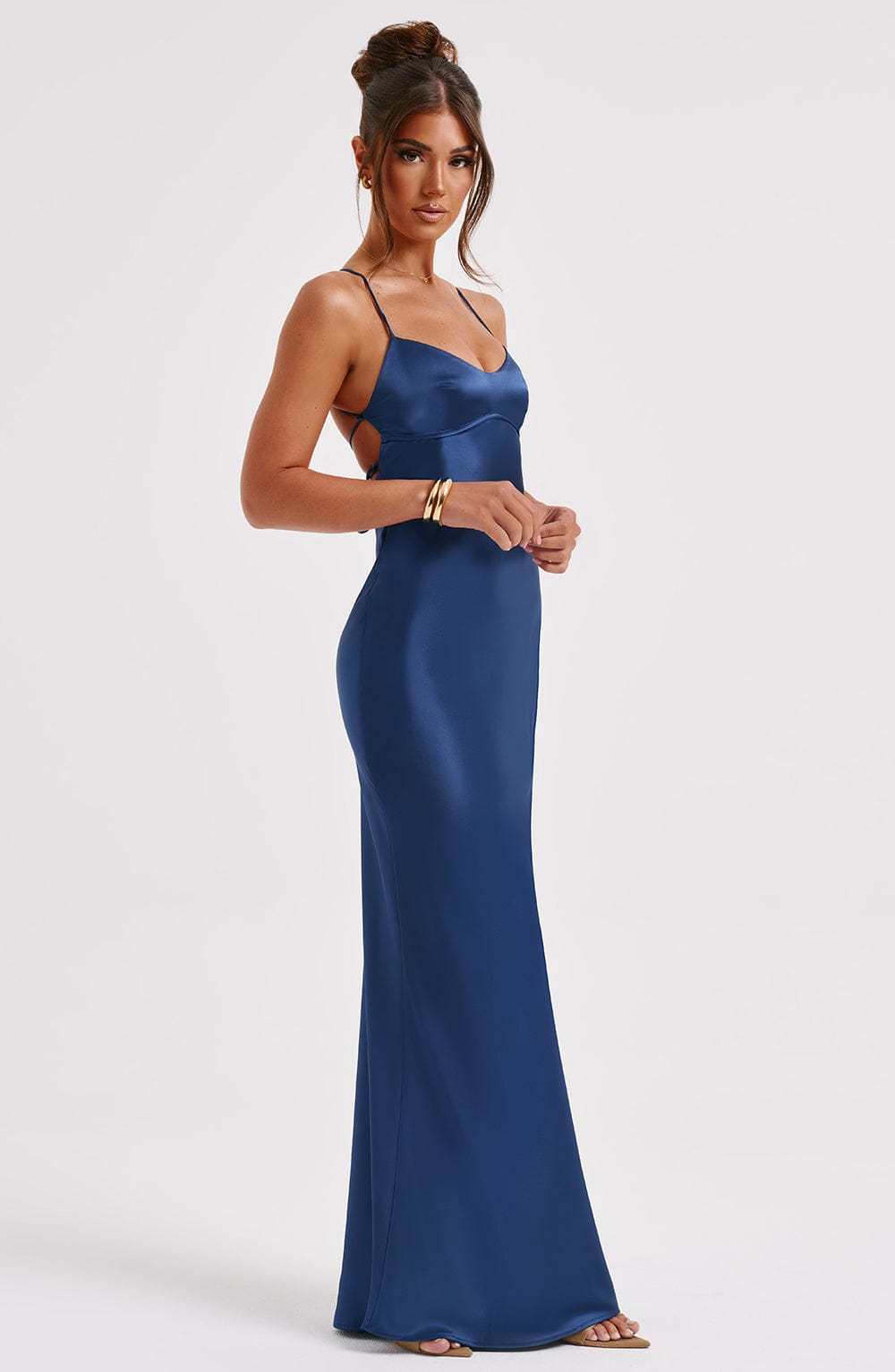 Malika Maxi Dress - Navy-My Top Dress.All Rights Reserved
