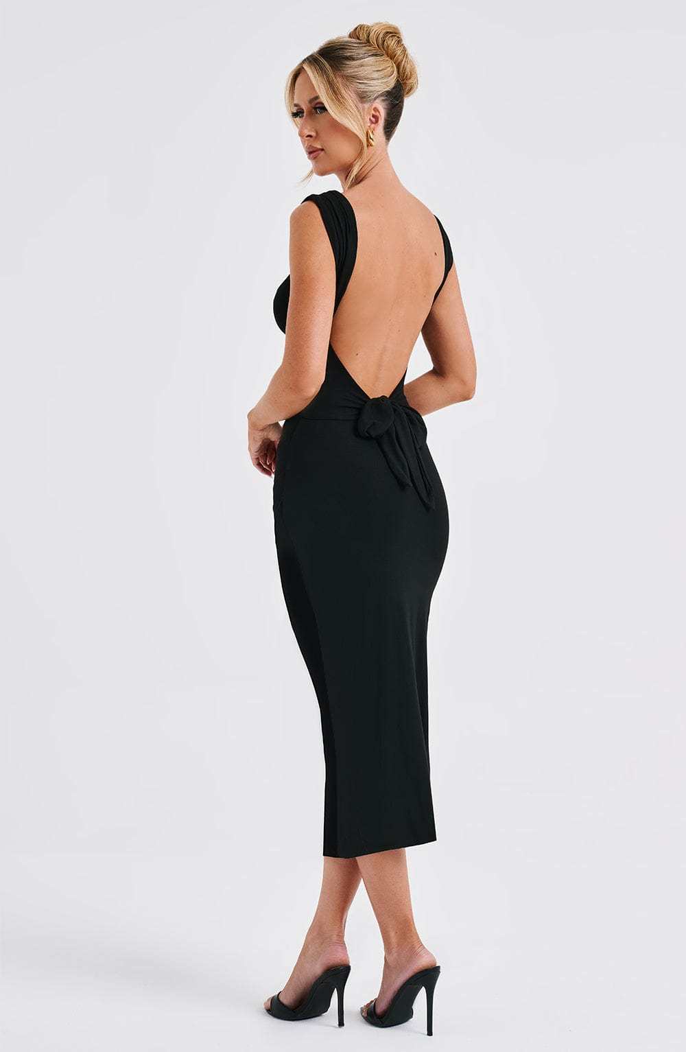 Malina Midi Dress - Black-My Top Dress.All Rights Reserved