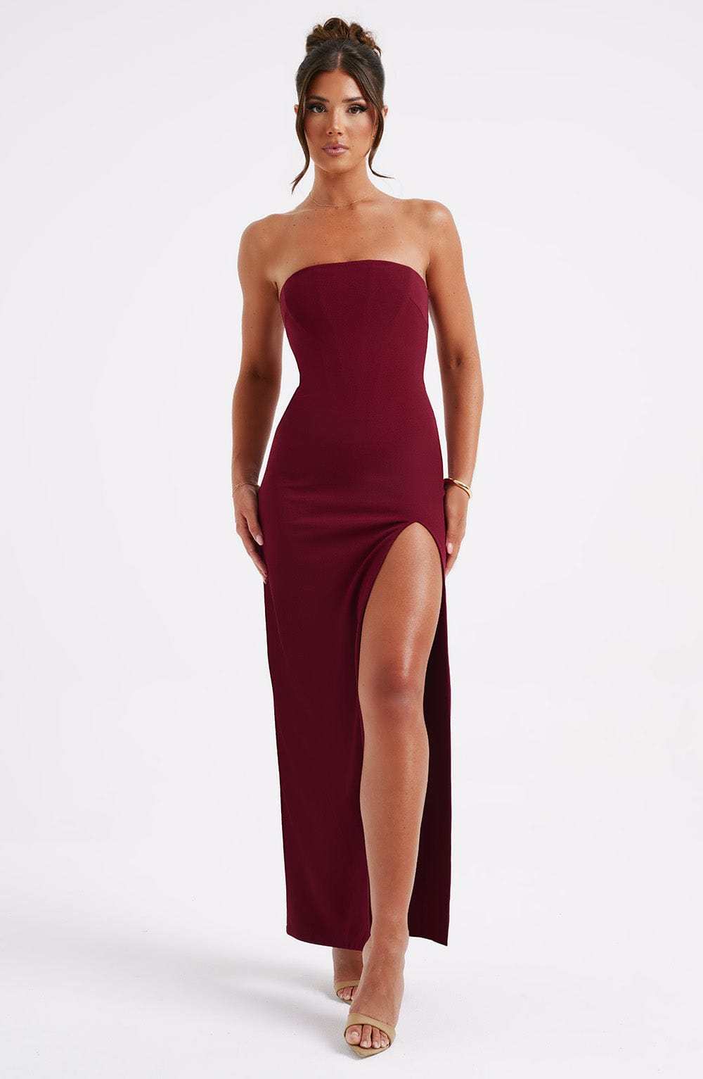 Marcia Maxi Dress - Burgundy-My Top Dress.All Rights Reserved