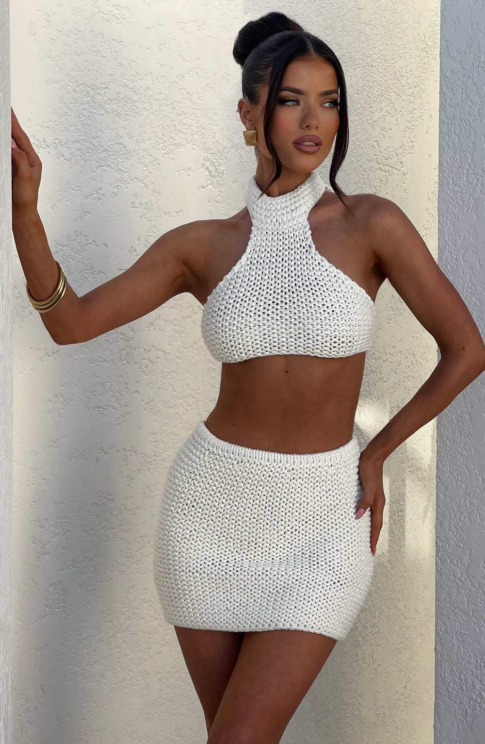 Margot Mini Skirt - Ivory-My Top Dress.All Rights Reserved