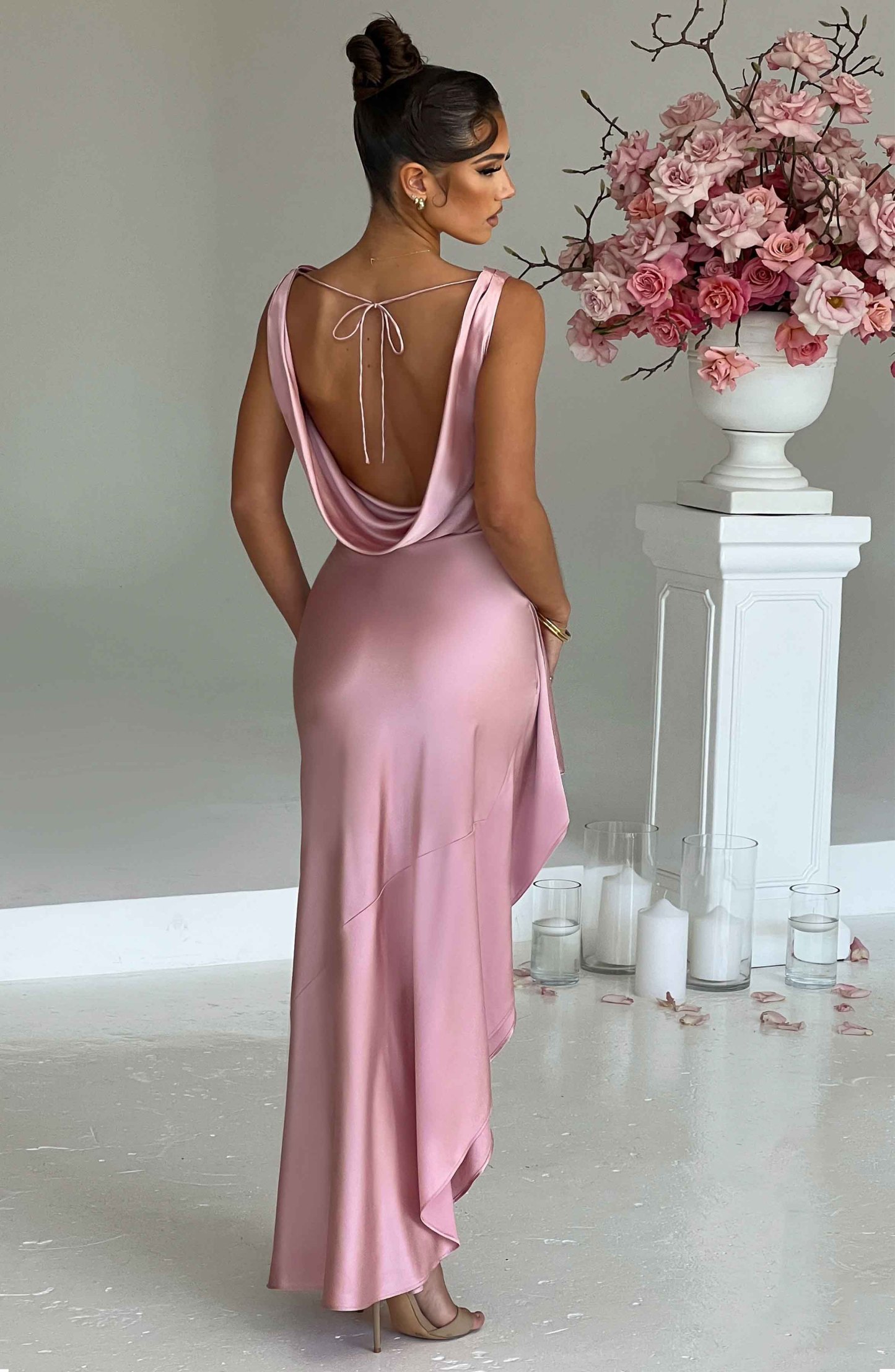 Marilyn Maxi Dress - Blush-My Top Dress.All Rights Reserved