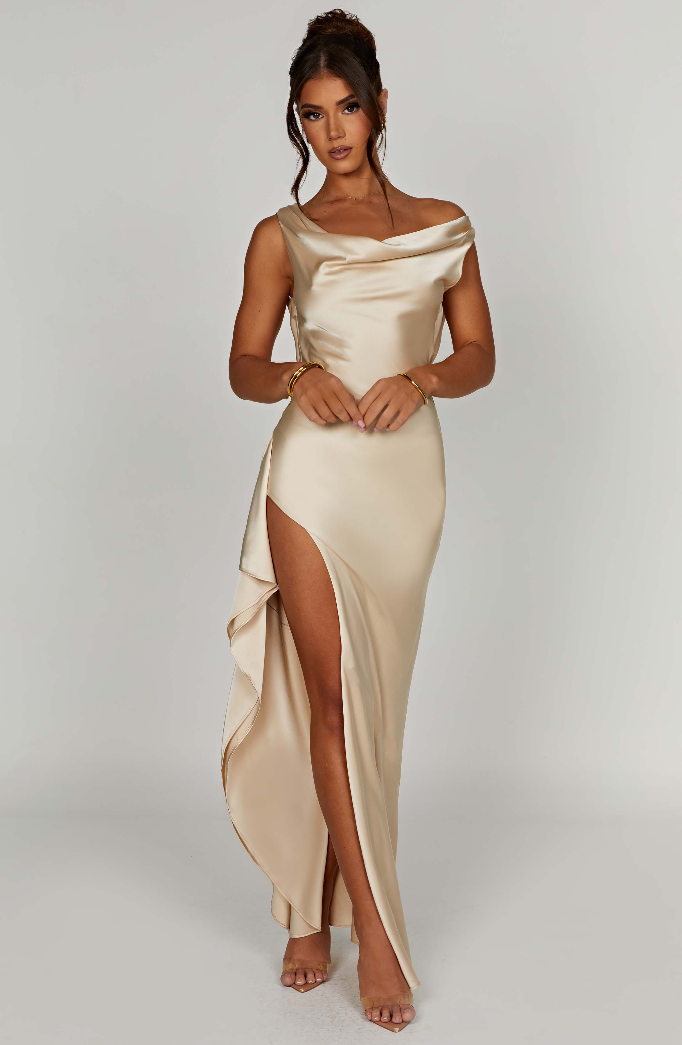 Marilyn Maxi Dress - Champagne-My Top Dress.All Rights Reserved