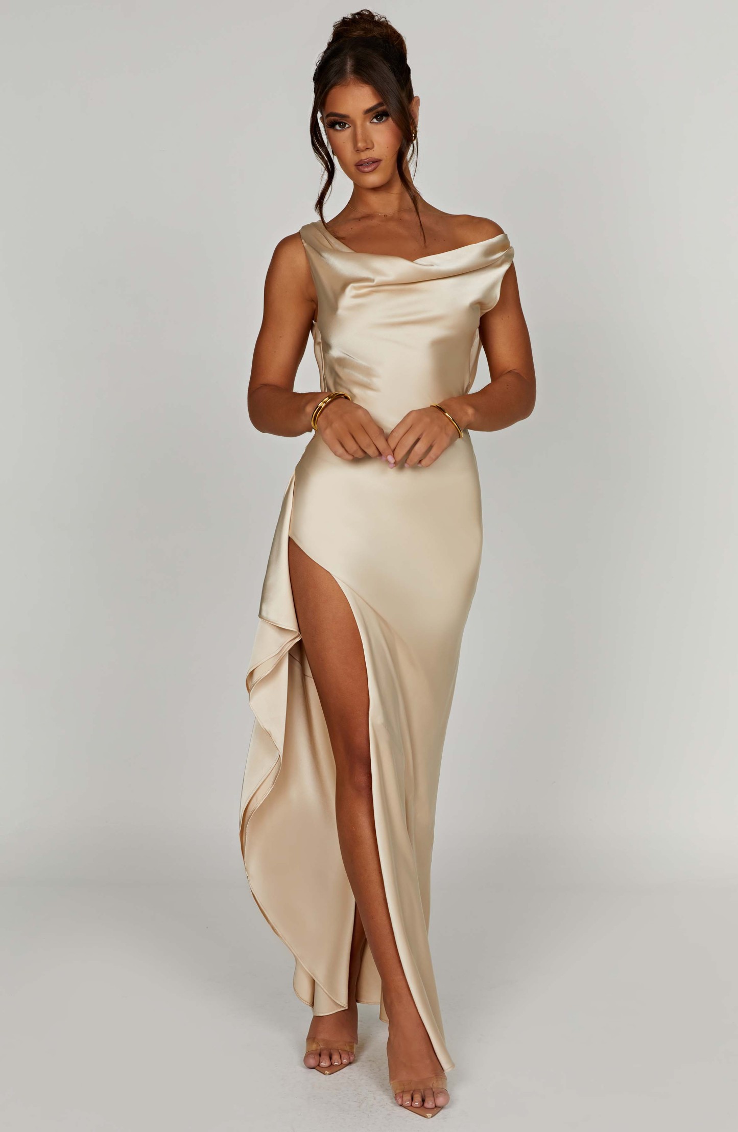 Marilyn Maxi Dress - Champagne-My Top Dress.All Rights Reserved