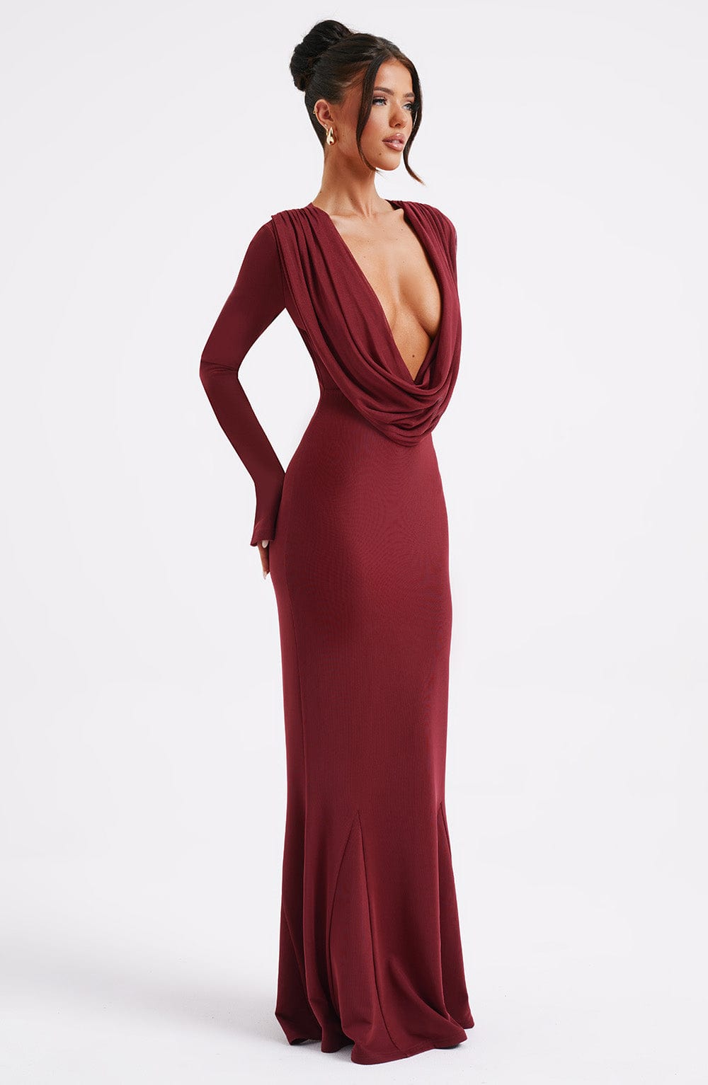 Martina Maxi Dress - Burgundy-My Top Dress.All Rights Reserved