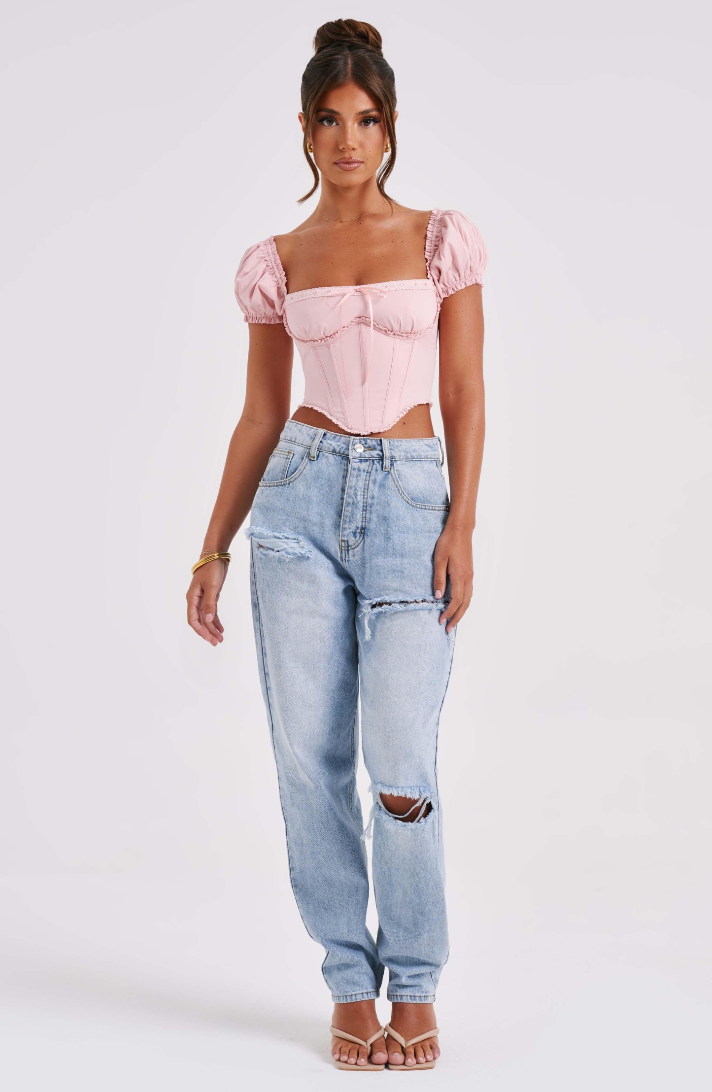 Matilda Corset - Blush-My Top Dress.All Rights Reserved