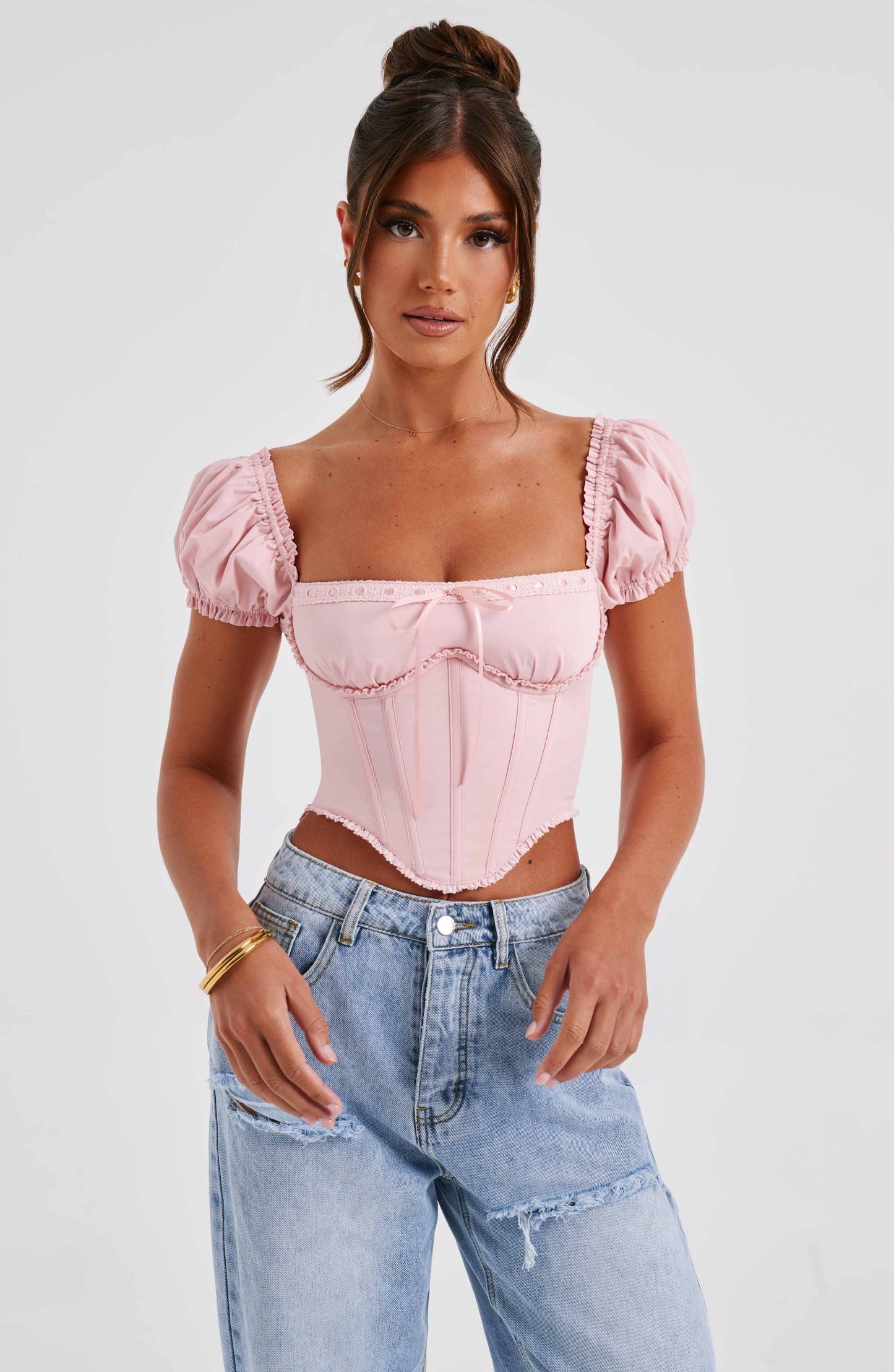 Matilda Corset - Blush-My Top Dress.All Rights Reserved