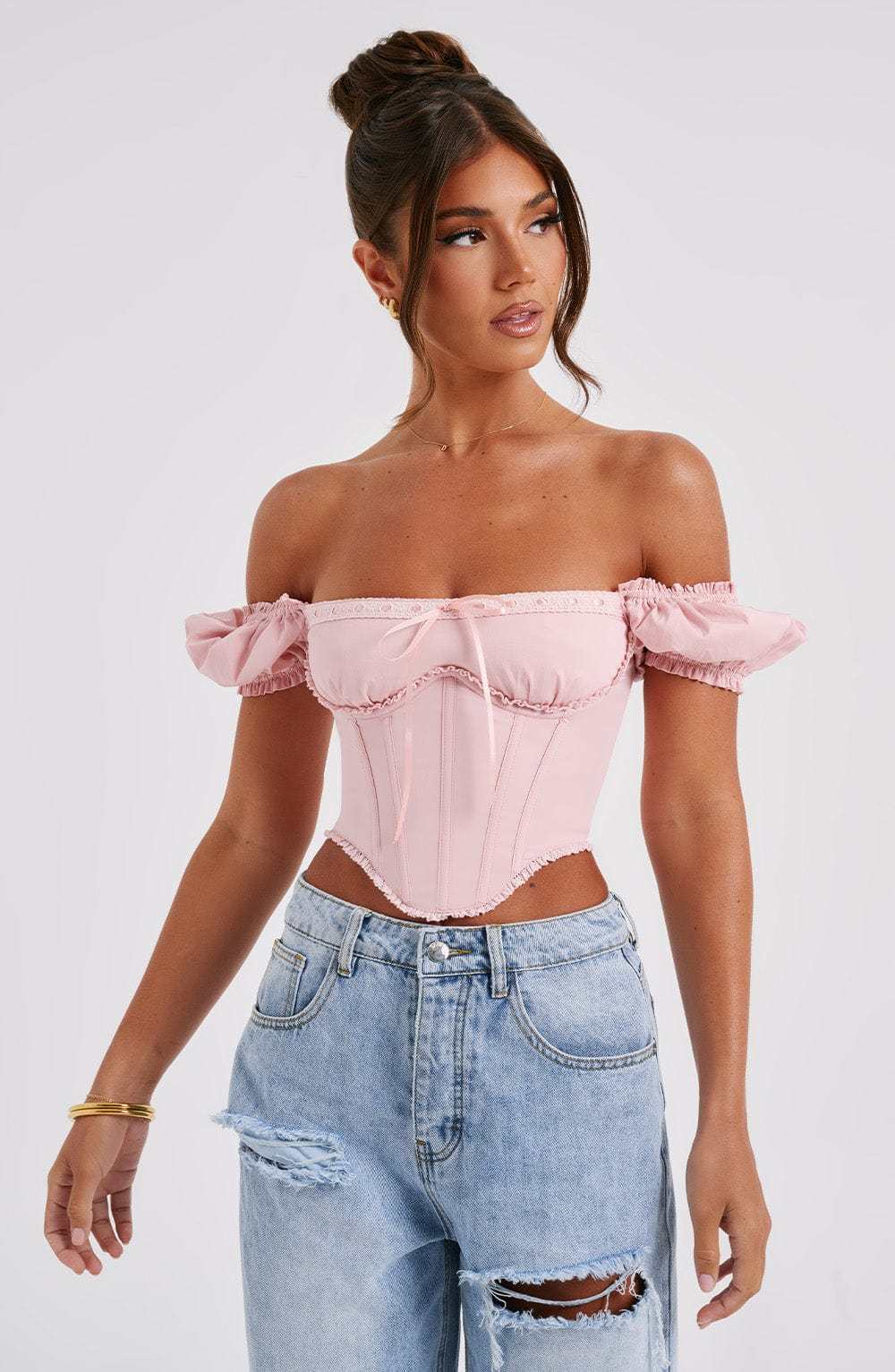 Matilda Corset - Blush-My Top Dress.All Rights Reserved