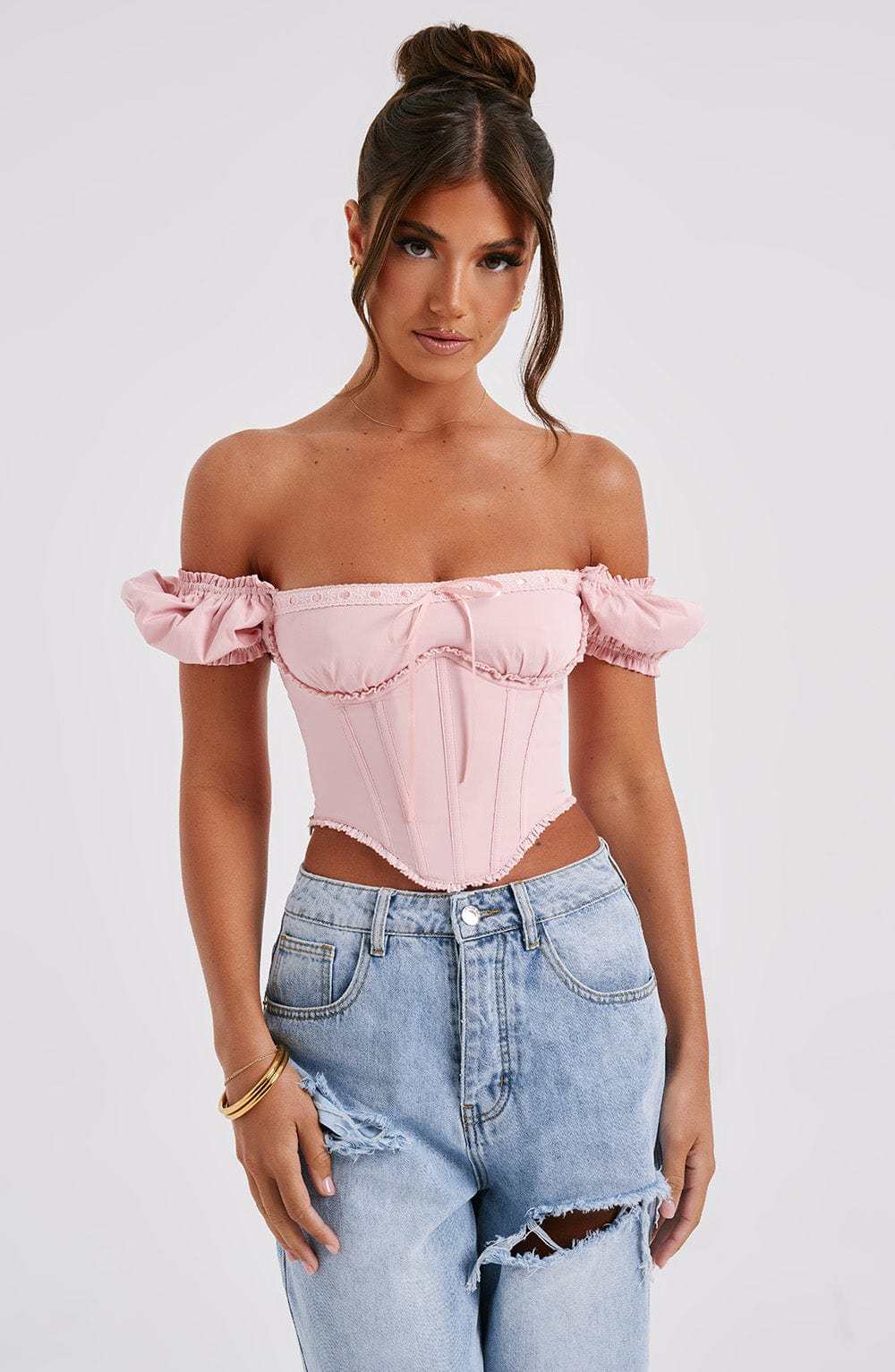 Matilda Corset - Blush-My Top Dress.All Rights Reserved