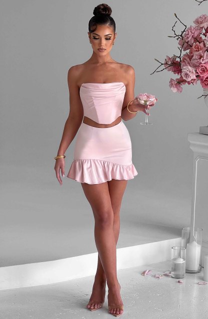 Maura Corset - Blush-My Top Dress.All Rights Reserved