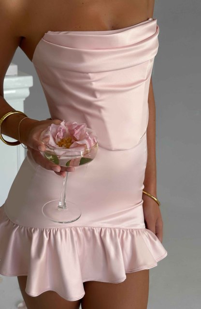 Maura Corset - Blush-My Top Dress.All Rights Reserved