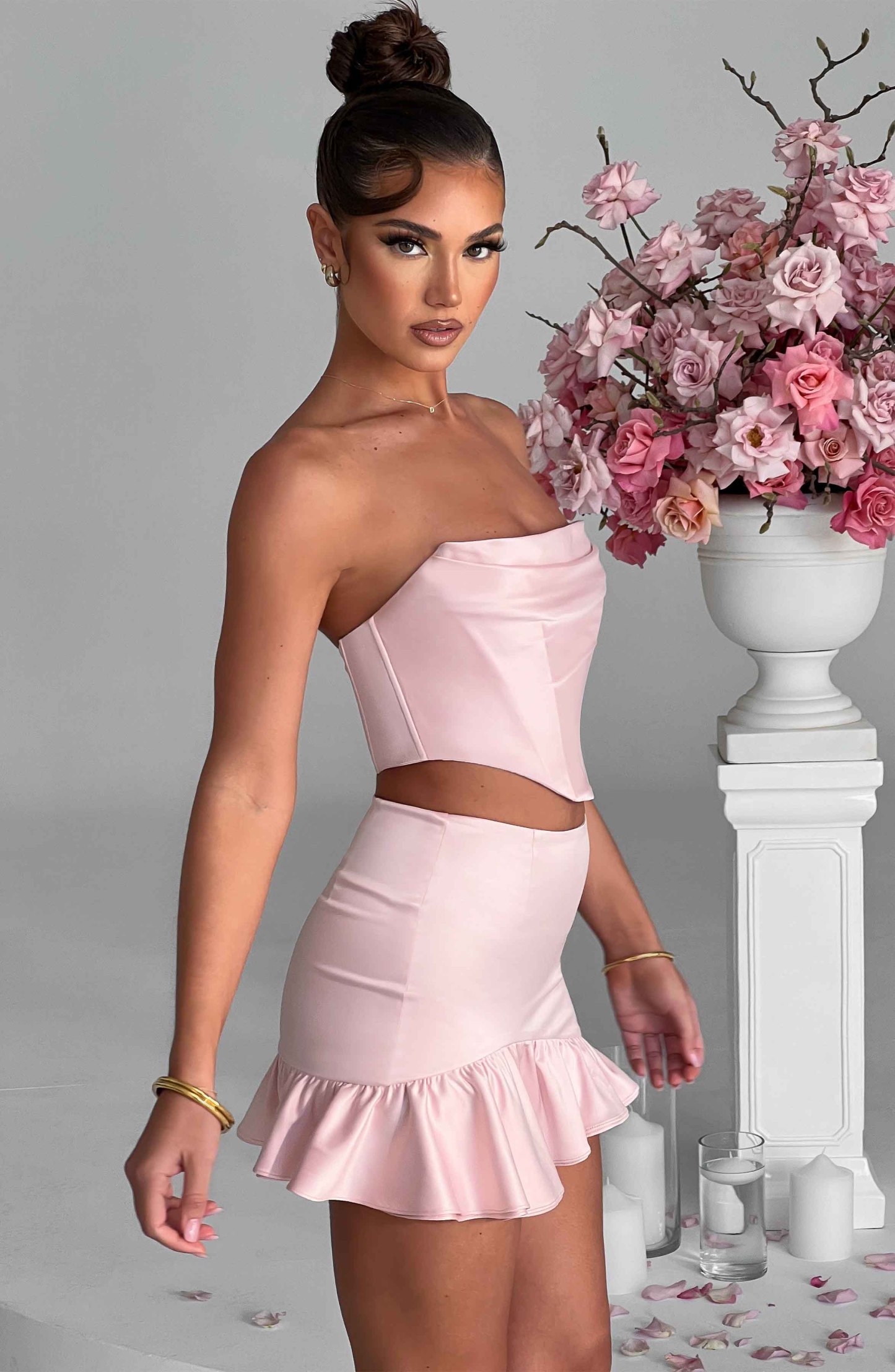 Maura Corset - Blush-My Top Dress.All Rights Reserved