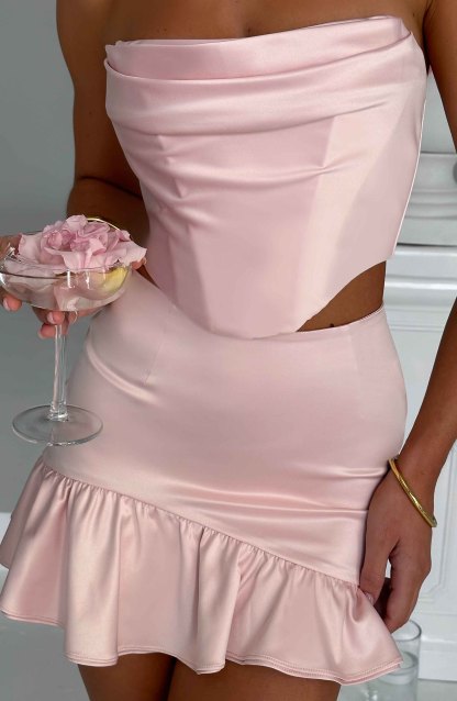 Maura Corset - Blush-My Top Dress.All Rights Reserved