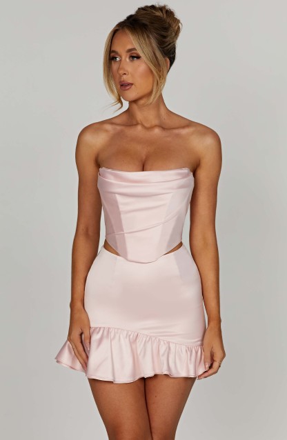 Maura Corset - Blush-My Top Dress.All Rights Reserved