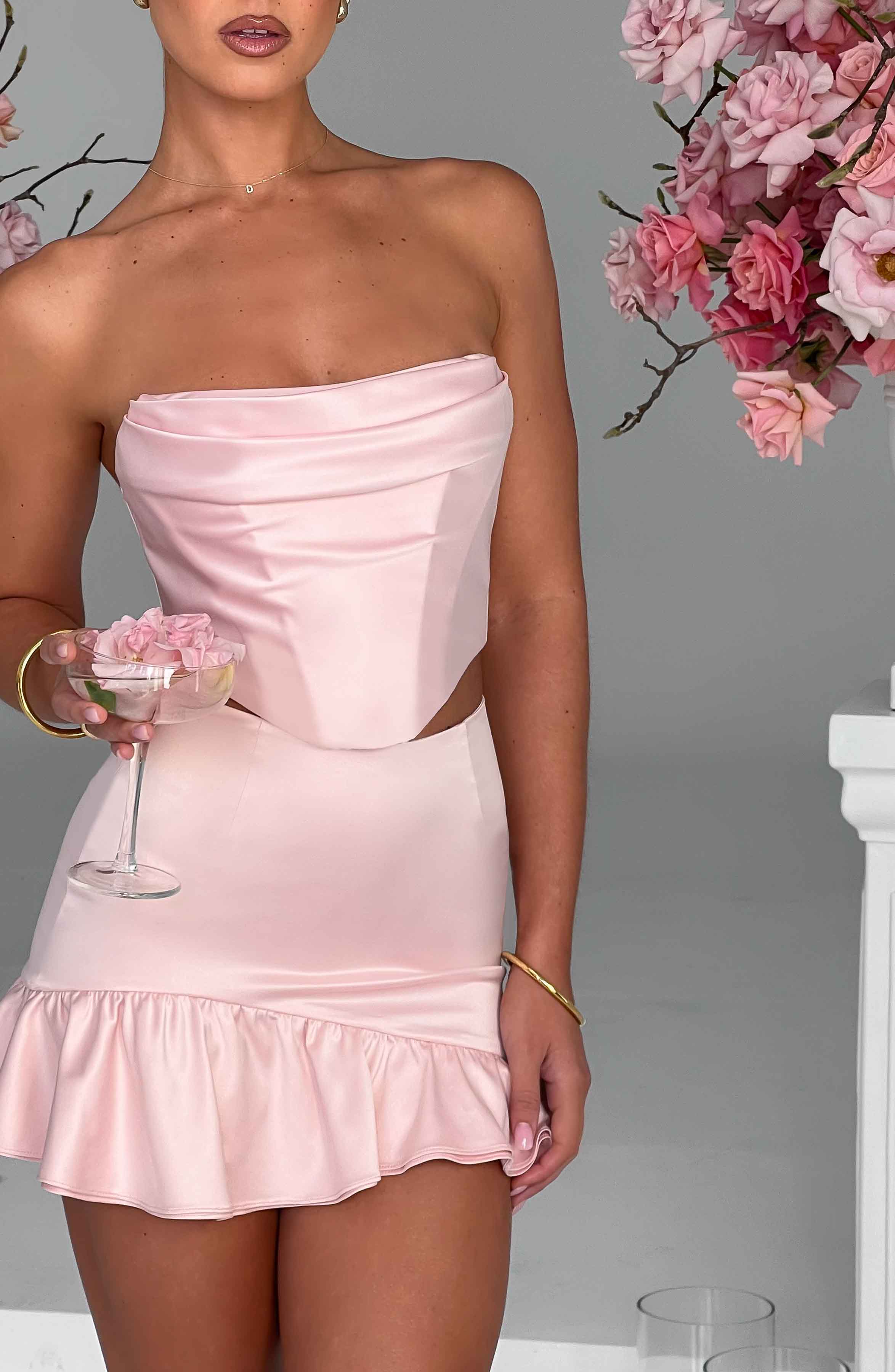Maura Corset - Blush-My Top Dress.All Rights Reserved