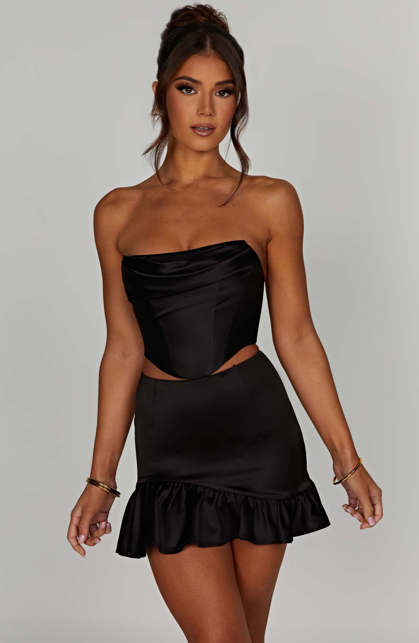 Maura Mini Skirt - Black-My Top Dress.All Rights Reserved