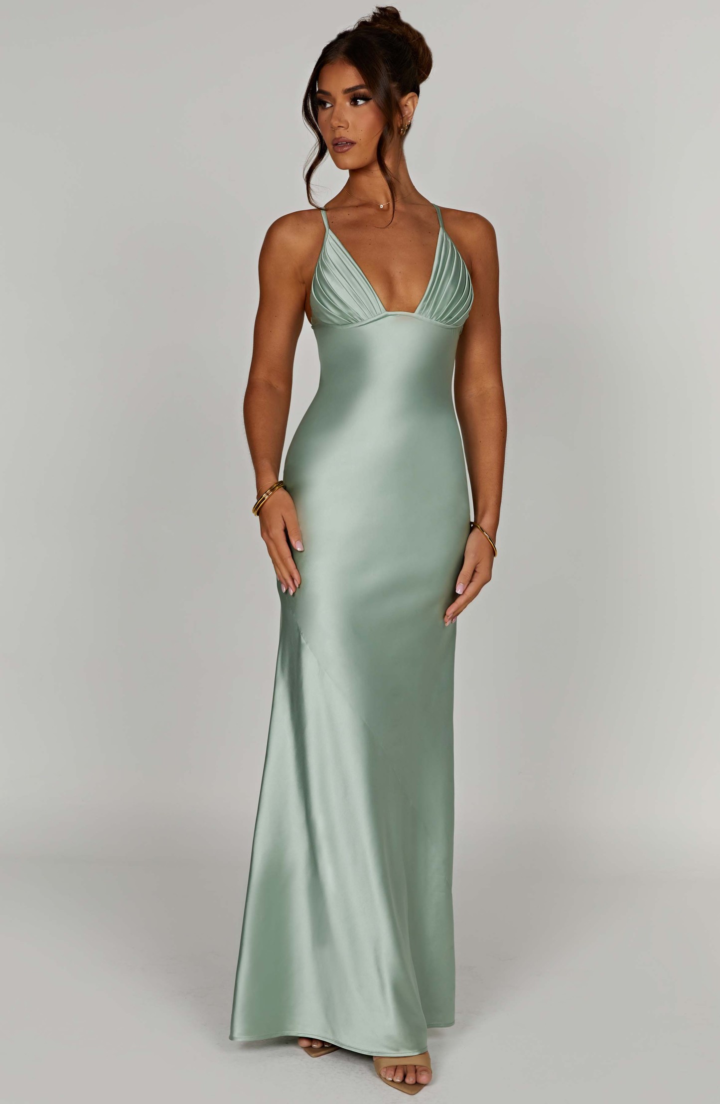 Miriam Maxi Dress - Sage-My Top Dress.All Rights Reserved
