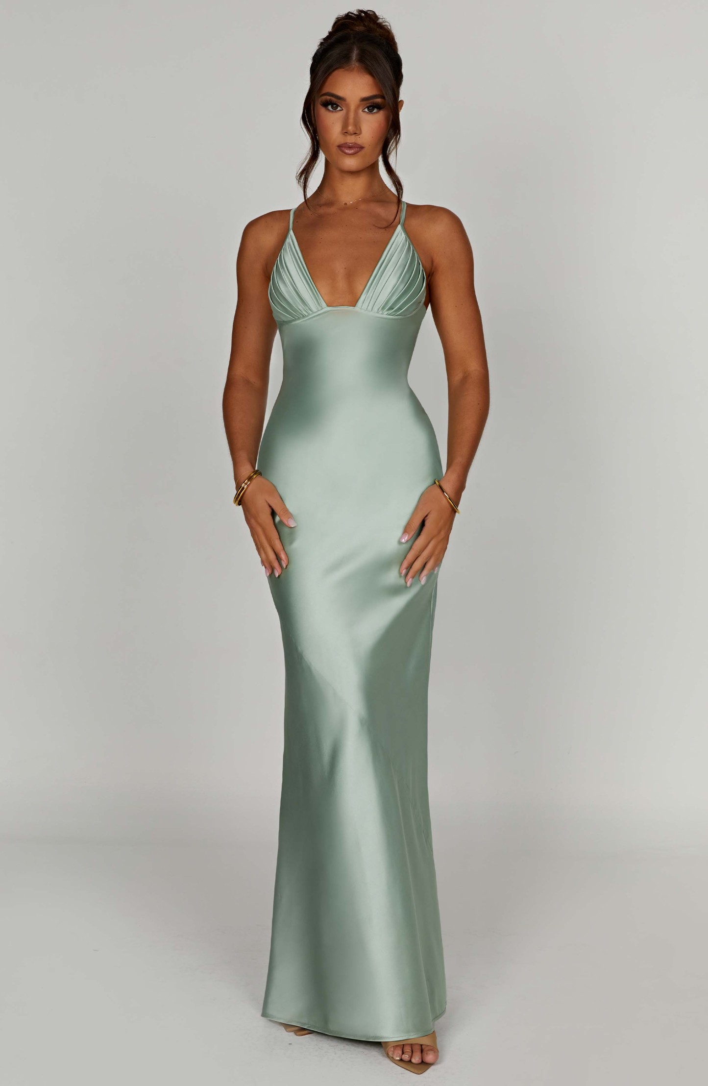 Miriam Maxi Dress - Sage-My Top Dress.All Rights Reserved