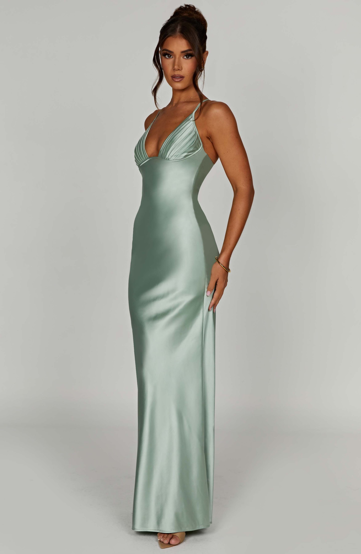 Miriam Maxi Dress - Sage-My Top Dress.All Rights Reserved