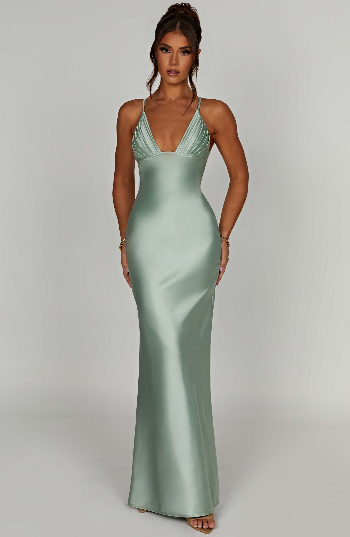 Miriam Maxi Dress - Sage-My Top Dress.All Rights Reserved