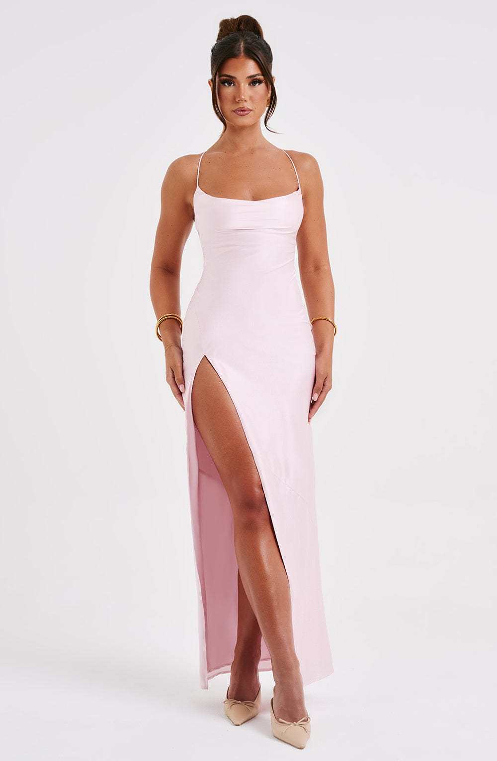 Misha Maxi Dress - Blush-My Top Dress.All Rights Reserved