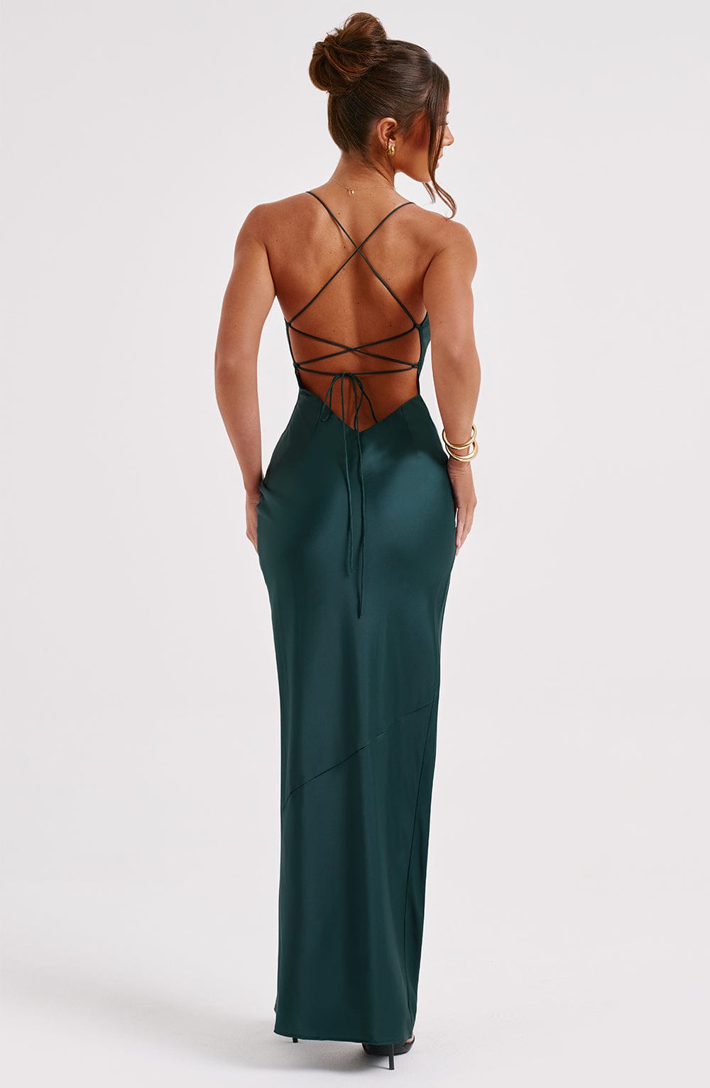 Misha Maxi Dress - Emerald-My Top Dress.All Rights Reserved