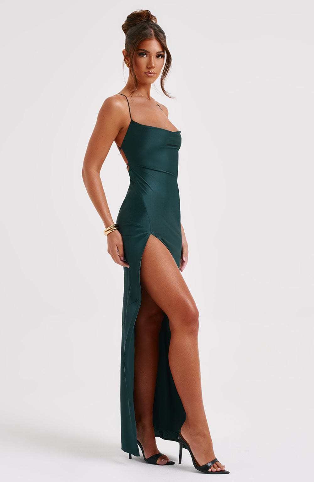 Misha Maxi Dress - Emerald-My Top Dress.All Rights Reserved