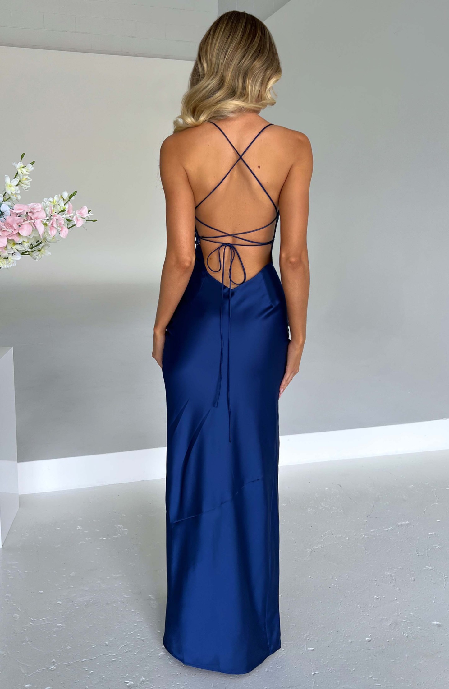Misha Maxi Dress - Navy-My Top Dress.All Rights Reserved
