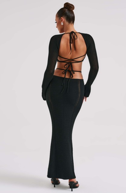 Nadine Maxi Dress - Black-My Top Dress.All Rights Reserved