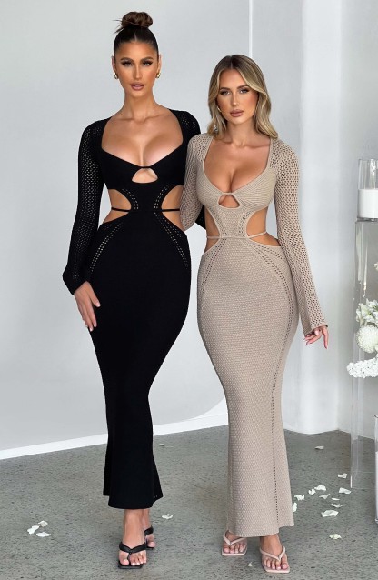 Nadine Maxi Dress - Black-My Top Dress.All Rights Reserved