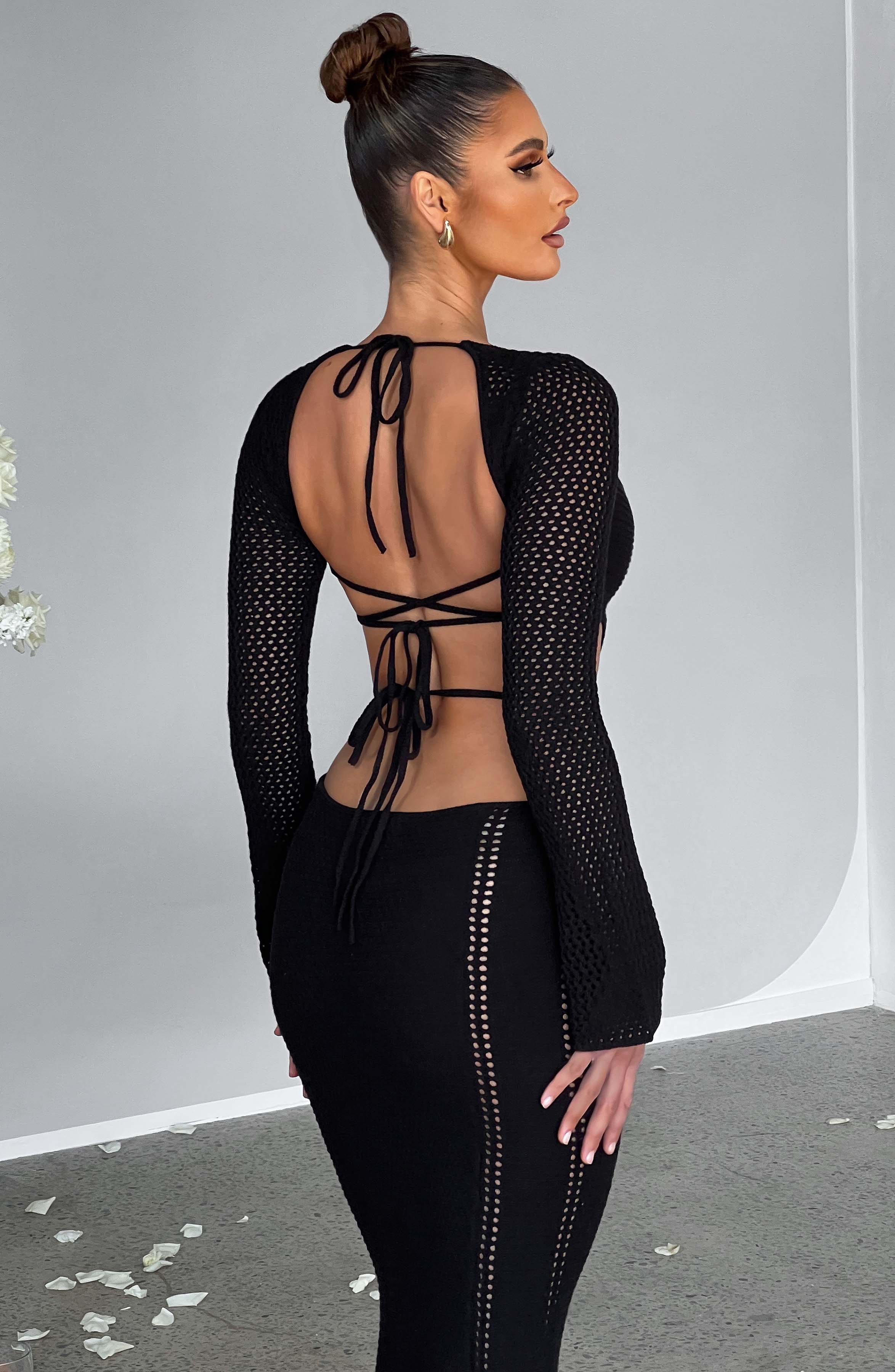 Nadine Maxi Dress - Black-My Top Dress.All Rights Reserved