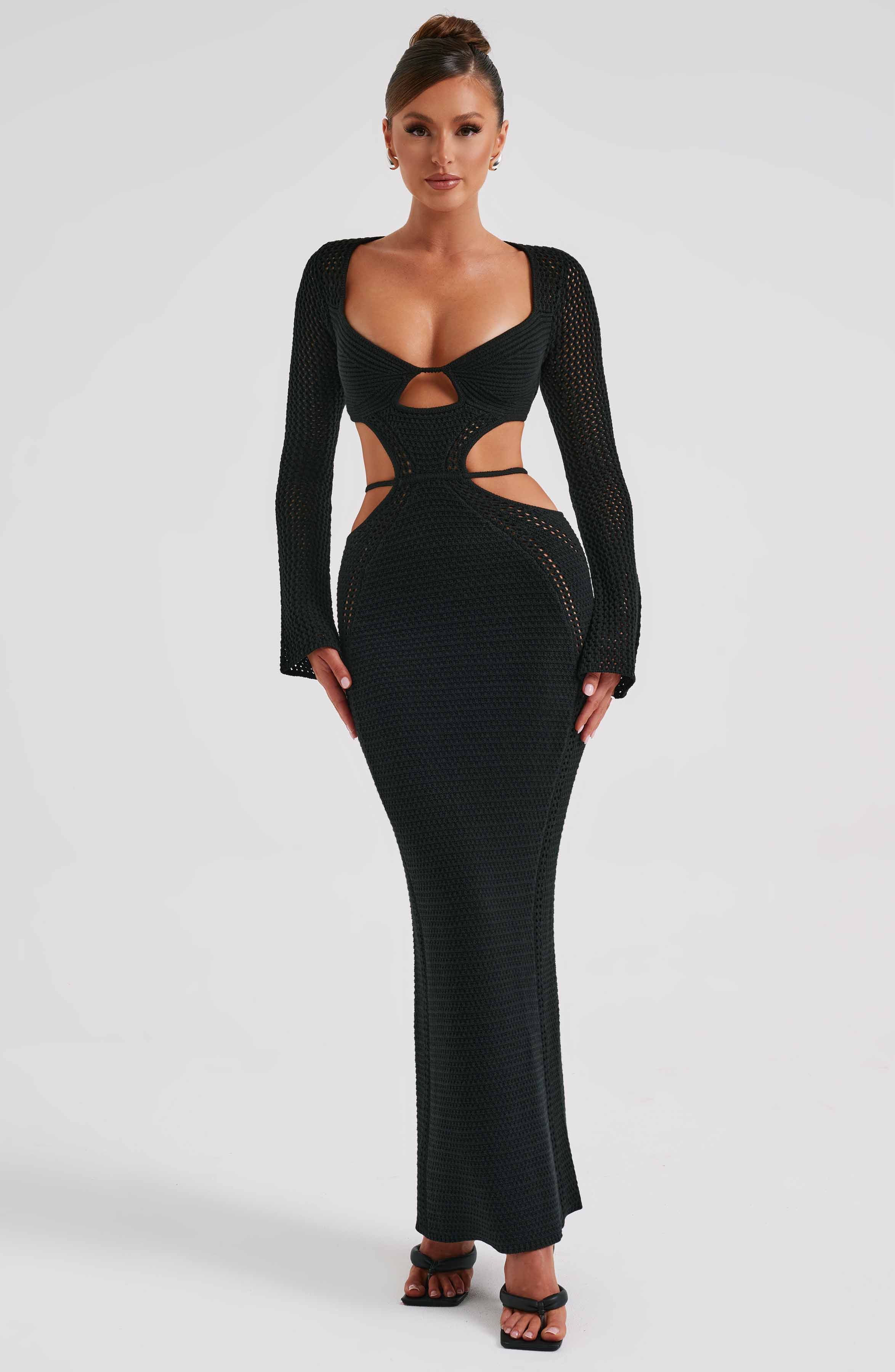 Nadine Maxi Dress - Black-My Top Dress.All Rights Reserved