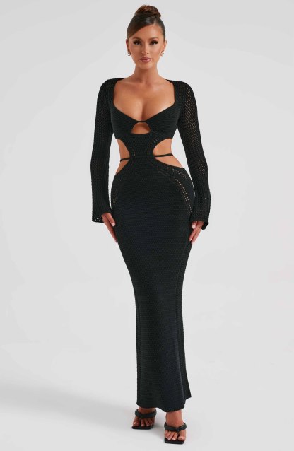 Nadine Maxi Dress - Black-My Top Dress.All Rights Reserved