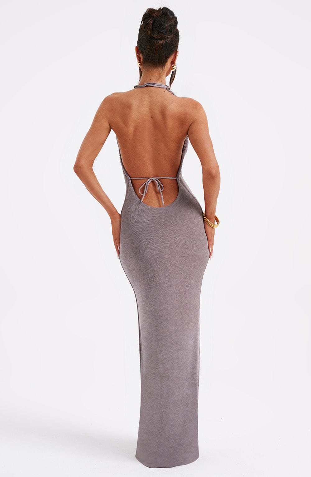 Nala Maxi Dress - Charcoal-My Top Dress.All Rights Reserved
