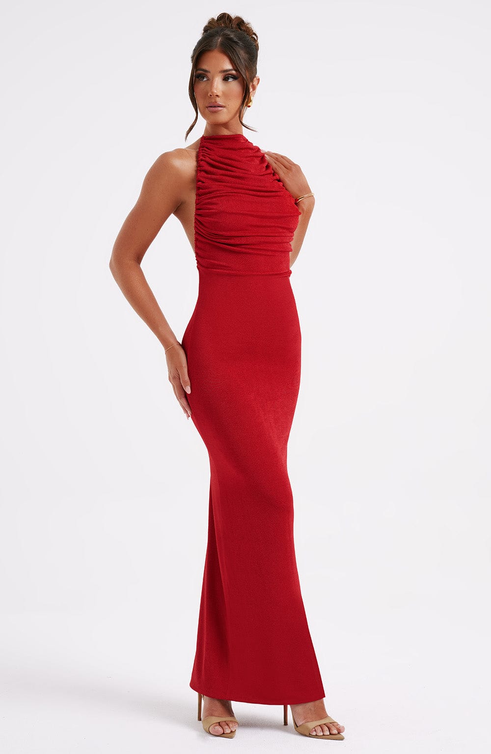 Nala Maxi Dress - Red-My Top Dress.All Rights Reserved