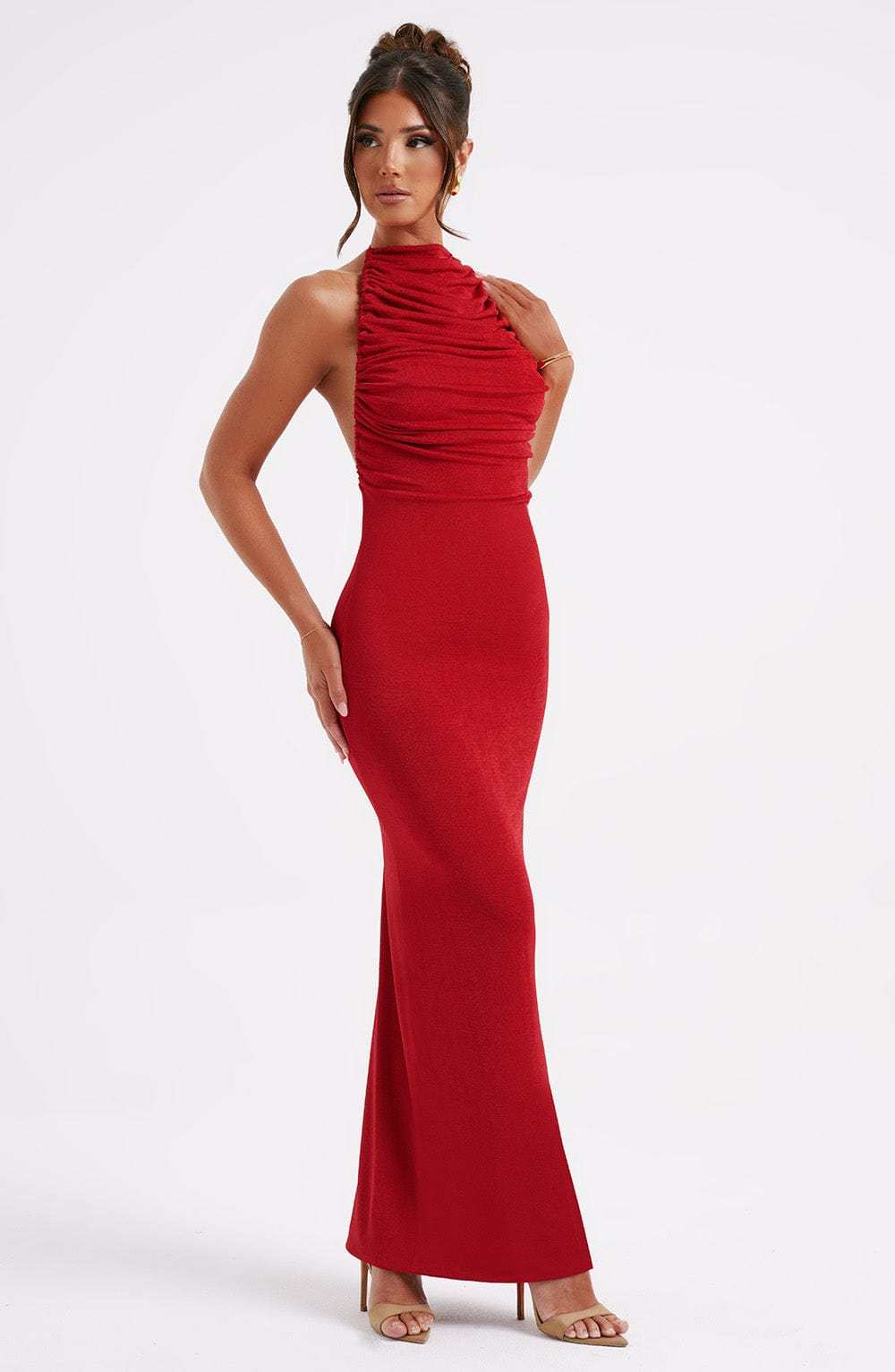 Nala Maxi Dress - Red-My Top Dress.All Rights Reserved