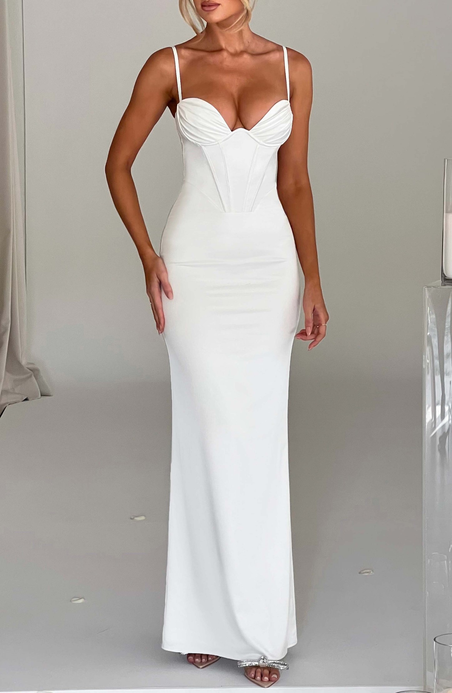 Onika Maxi Dress - Ivory-My Top Dress.All Rights Reserved