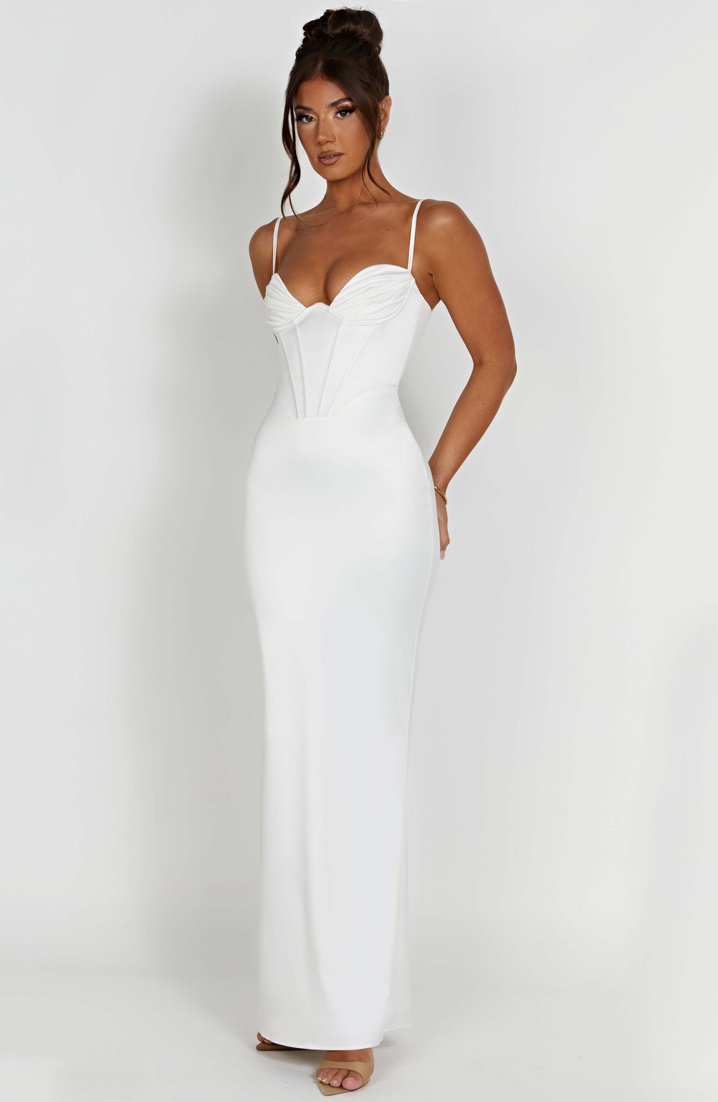 Onika Maxi Dress - Ivory-My Top Dress.All Rights Reserved