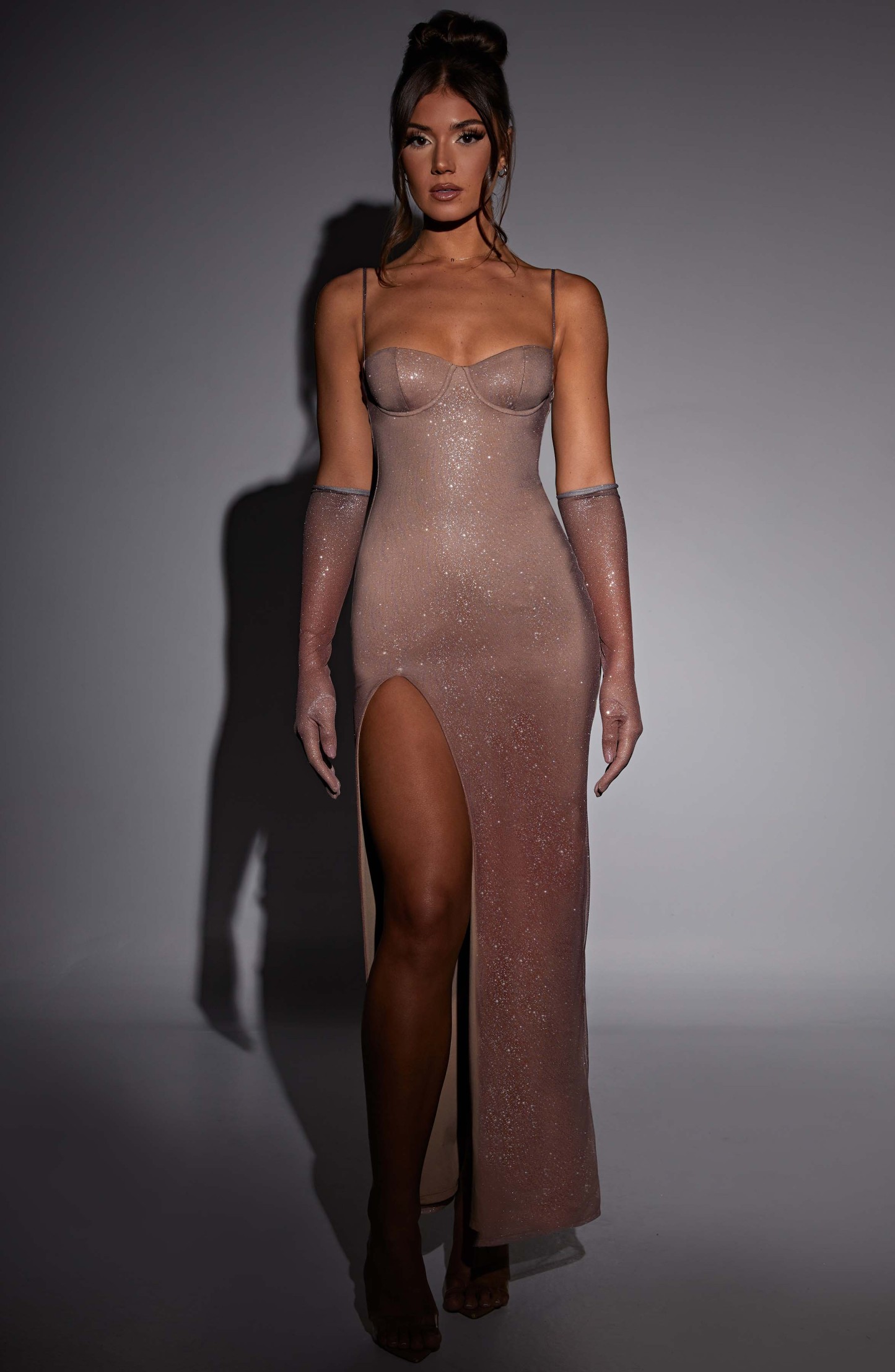 Trixie Maxi Dress - Sparkle Ombre Print-My Top Dress.All Rights Reserved